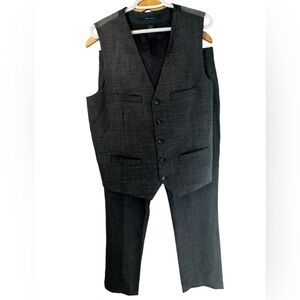 Perry Ellis 2 piece vest suit